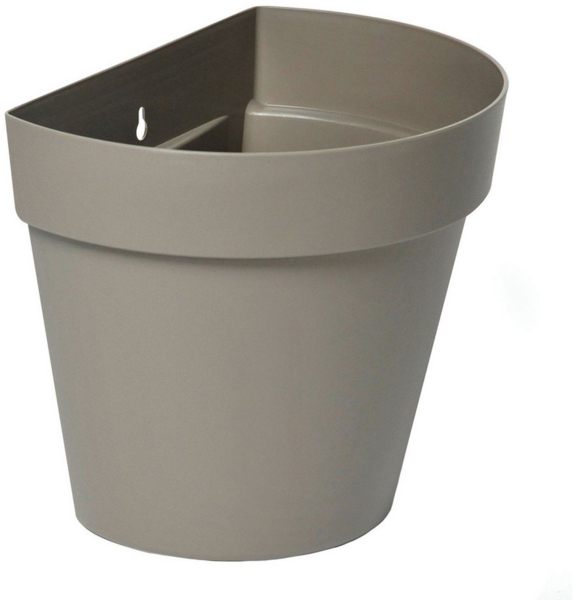 colourliving Pflanzkübel Wand Blumentopf RIO 28x20x23 cm, Pflanzgefäß, robuster Übertopf, zur Wandbefestigung