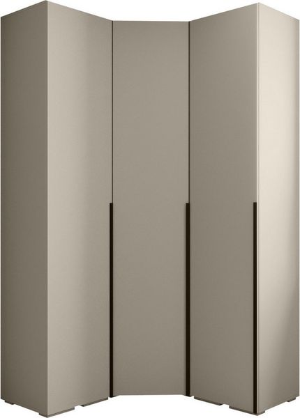 ABIKS MÖBEL Kompaktgarderobe INOVA 1 SATZ 4 Möbelset, Garderobe mit Kleiderstange und Regalen