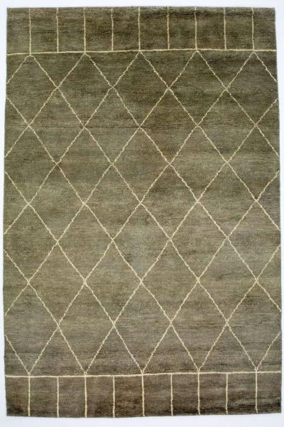 Morgenland Designer Teppich - 240 x 160 cm - Grau