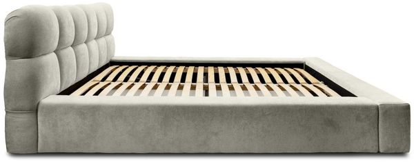 Polsterbett Doppelbett GROVE 180x200cm in Stoff Ditra Creme Bild 4