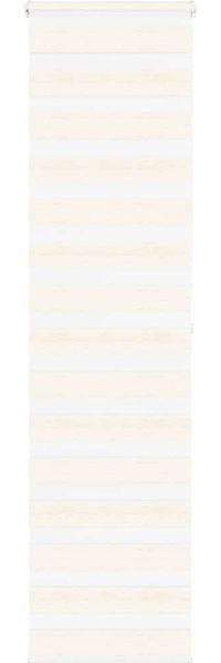 vidaXL Doppelrollo Marmorbeige 60x200 cm Stoffbreite 55,9 cm Polyester 4014669