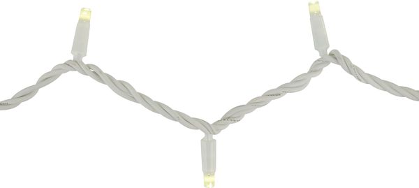 SHOWTEC LED-Gummikette mit statischen Lichtern, WW-Weiß – 100 LEDs – 10 m