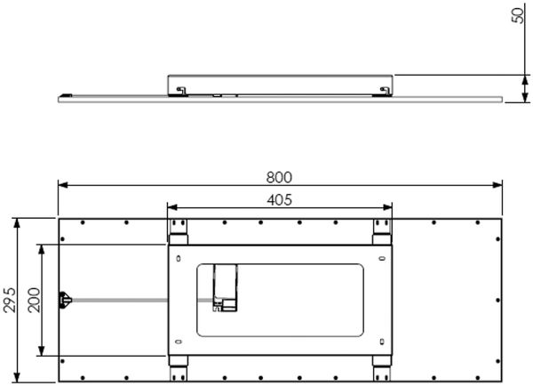 LED-Aufbauleuchte, 2700K - 6000K, mit Fernbedienung 33,5W, 3. 850 lm B 800, T 295, Ausl. 50 Bild 11