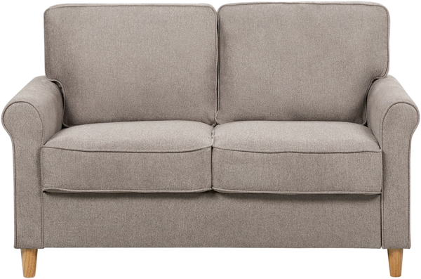 2-Sitzer Sofa Stoff hellbraun RONNEBY
