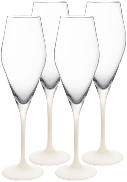 Villeroy & Boch Manufacture Rock Blanc Champagnerkelch 260 ml 4er Set