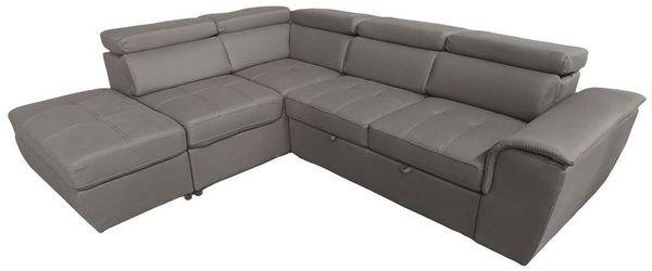 HTI-Living Ecksofa Ecksofa Sandy mit Ottomane links, Stück 1 Teile, Polsterecke mit Bettfunktion und Stauraum Couch