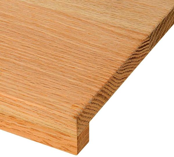 vidaXL Fensterbänke 2 Stk. Hellbraun 90x20x2 cm Massivholz Eiche 4009135 Bild 8