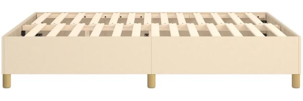 vidaXL Boxspringbettgestell Creme 140x200 cm Stoff 3120966 Bild 6