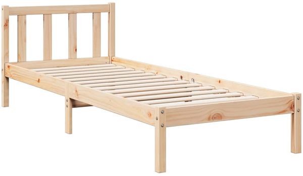 vidaXL Massivholzbett Extra Lang ohne Matratze 100x210 cm Kiefernholz 852432 Bild 3