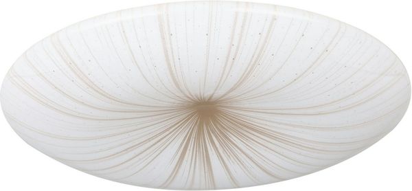 Eglo 900498 Deckenleuchte NIEVES 1 Kunststoff weiss, gold LED 10W 3000K H:6cm Ø31cm