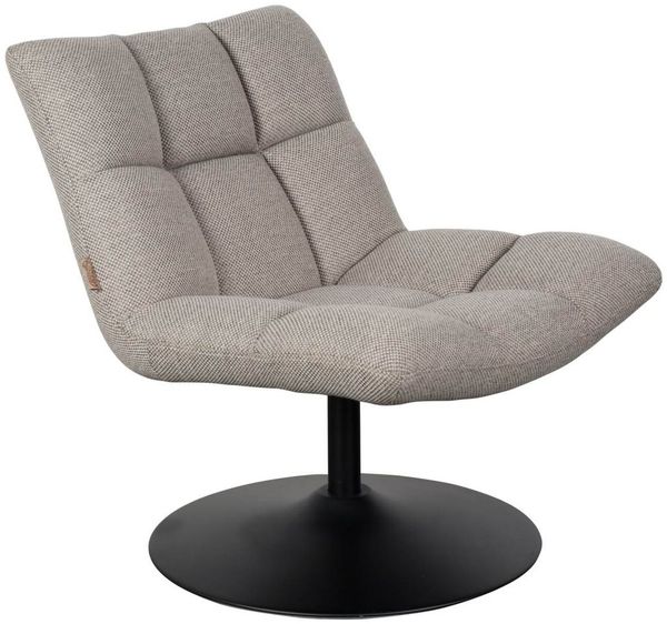 Lounge Sessel BAR Stoff Hellgrau von DutchBone