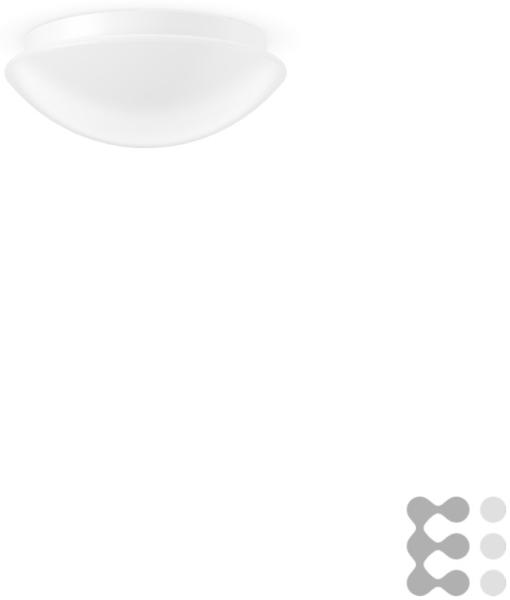 RZB Zimmermann Decken-/Wandleuchte A60 60W m.Präsenzm. 221126.002.3.19