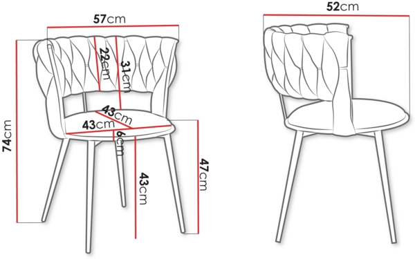 Stühl Muz DC-1141 (Farbe: 98-Beige) Bild 3