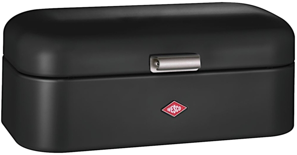WESCO 235201-73 Brotkasten GRANDY in SCHWARZ MATT / Brotbehälter / Brotbox