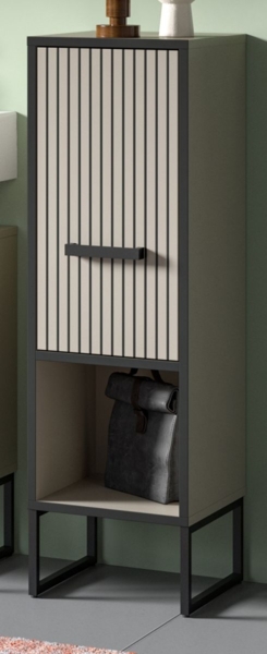 Badezimmer Kommode Scana in sand 30 x 101 cm