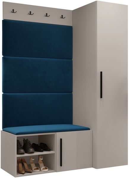Garderoben-Set Mapreni II (Farbe: Cashmere, Manila 26)