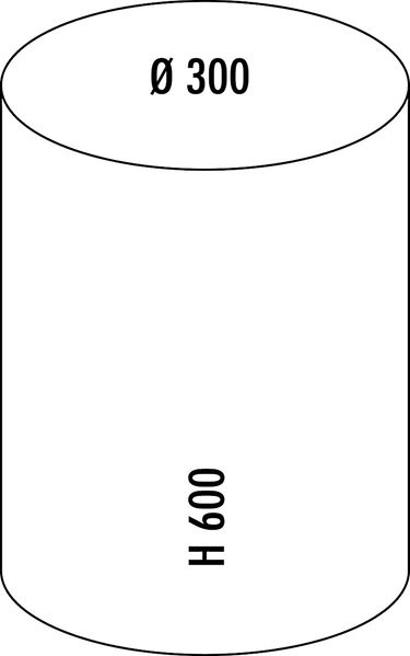 Wesco 'Capboy Maxi' Mülleimer, Stahlblech, 22 Liter, Weiß Matt Bild 2