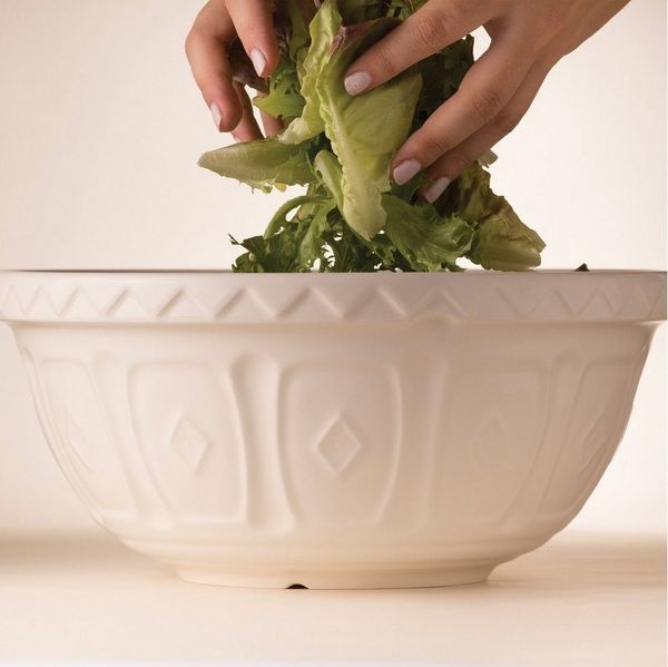 Mason Cash Rührschüssel, Steingut, (1-tlg), mit markantem Muster, auch als Obst- oder Salatschüssel