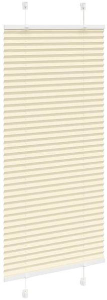 vidaXL Plissee Creme 55x100 cm Stoffbreite 54,4 cm Polyester 4015270 Bild 3