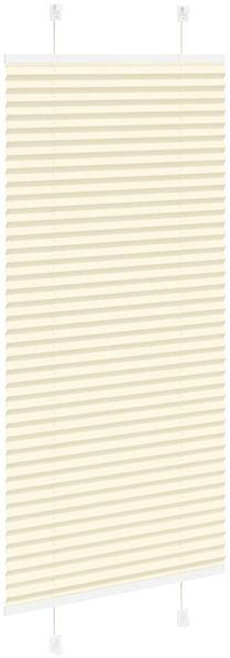vidaXL Plissee Creme 55x100 cm Stoffbreite 54,4 cm Polyester 4015270 Bild 4