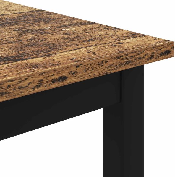 vidaXL Couchtisch Altholz 100 x 100 x 45 cm Holzwerkstoff 892588 Bild 7