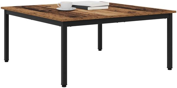 vidaXL Couchtisch Altholz 100 x 100 x 45 cm Holzwerkstoff 892588 Bild 3