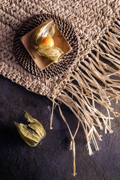 Der Colonial Untersetzer - Natur Braun - Naturbraun - 11x11x1cm Bild 2