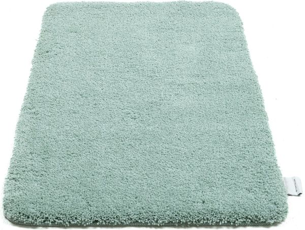 TOM TAILOR HOME Badematte Cozy Bath UNI, Badvorleger, Badezimmer Teppich, Höhe 27 mm, rutschhemmend beschichtet, fußbodenheizungsgeeignet, Polyester, rechteckig, Badteppich, Uni Farben, rechteckig, in rund & oval erhältlich