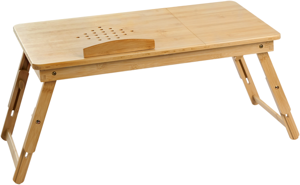 Klappbarer Laptoptisch ORGE Hellbraun 57 cm 35 cm
