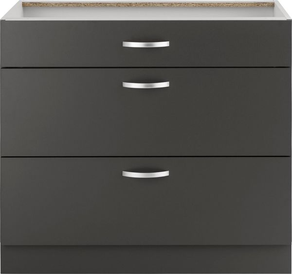 wiho Küchen Unterschrank Flexi Breite 90 cm