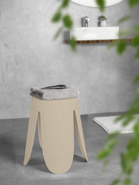 WENKO COMISO Badhocker, Beige matt