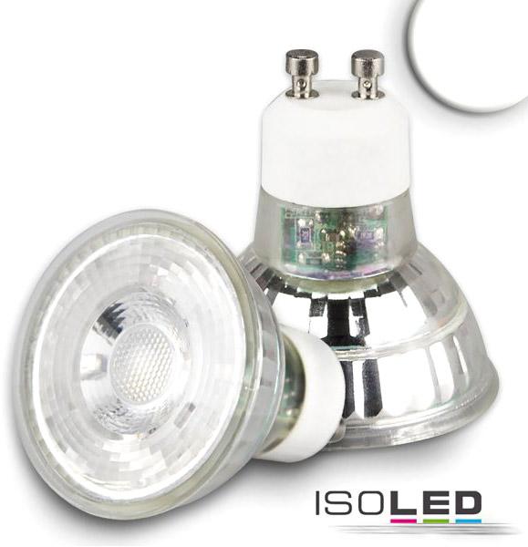 ISOLED GU10 LED Strahler 5W, 45°, prismatisch, neutralweiß, CRI90 Bild 1