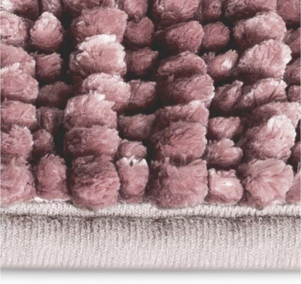 Karat Badematte Dot, ideal fürs Badezimmer, Angenehme Haptik, Duschvorleger, Höhe 20 mm, Chenille-Struktur, Maschinenfest, 100% Polyester