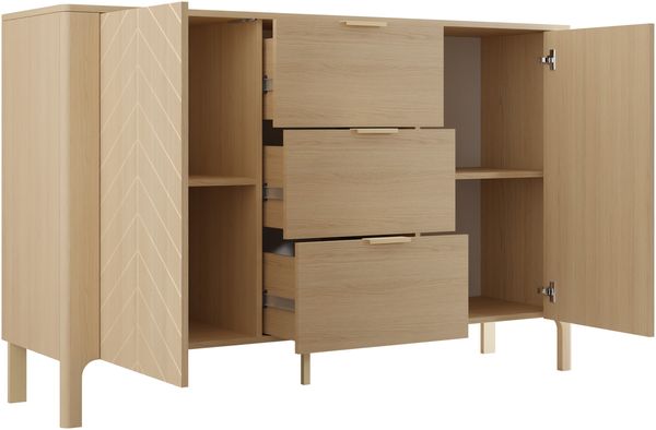 Kommode Mirkosa MM01 (Farbe: Vicenza Eiche) Bild 4