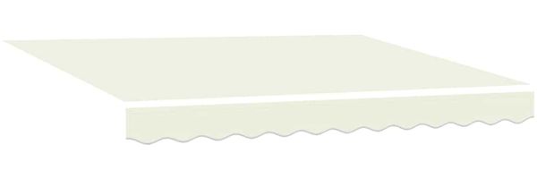 vidaXL Markisenersatzstoff Creme 3,5 x 2 m Polyester 42000388 Bild 2