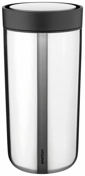 Stelton To Go Click Becher, Trinkbecher, Cup, Edelstahl pulverlackiert, Kunststoff, Edelstahl, 400 ml, 685