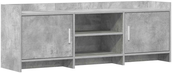vidaXL TV-Schränk 130 x 33 x 47 cm Betongrau Holzwerkstoff 8011174