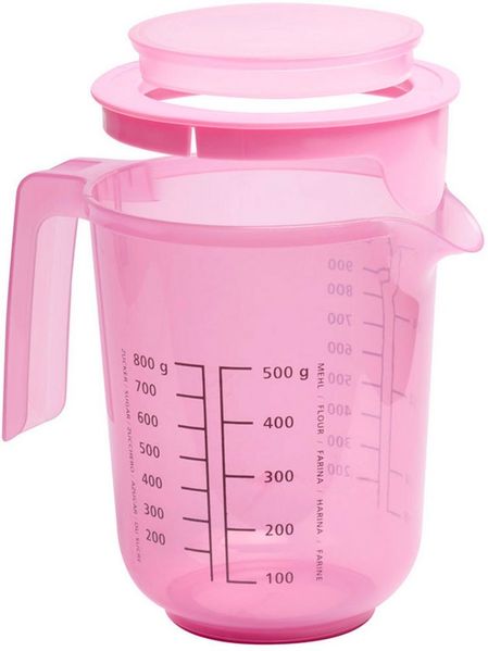APS Rhrbecher mit Deckel "Mixup" pink