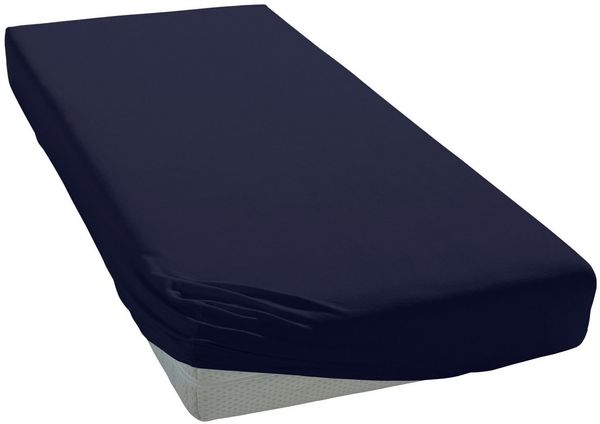OTTO home Spannbettlaken BLACKBERRY in BASIC und PREMIUM Qualität, 100% Baumwolle, Jersey (110 g/m), Gummizug: rundum, (1 Stück), für hohe Matratzen bis 28 cm, Bettlaken, Spannbetttuch, pflegeleicht