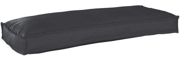 vidaXL Kissen Schwarz 100 x 40 x 8 cm Oxford-Stoff 42001622