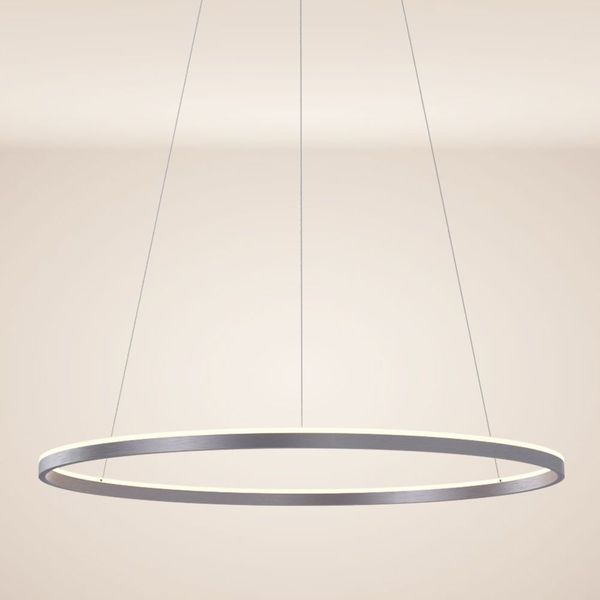 s.luce LED Ring Pendelleuchte rund Direkt oder Indirekt Aluminium Ø 100cm