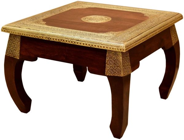 Orientalischer OPIUMTISCH MESSING L