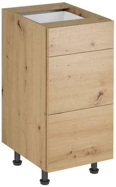 ROYAL24_MARKT Unterschrank - Platzsparende Schranklösung für Ihre Küche (Unterschrank, 1-St, Premium - Langen) Edles Material - Zeitlos - Elegant.