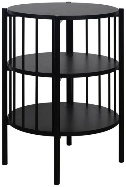 Beistelltisch Frank / 300.001751, Schwarz, 44 x 60 x 44 cm