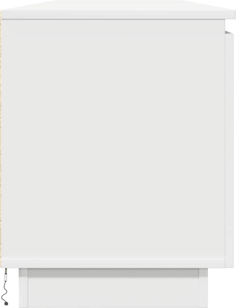 vidaXL LED-TV-Dashboard Weiß 180 x 38 x 49 cm Holzwerkstoff 3376144 Bild 7
