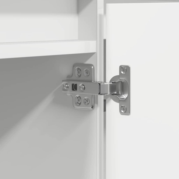 vidaXL LED-TV-Dashboard Weiß 180 x 38 x 49 cm Holzwerkstoff 3376144 Bild 10