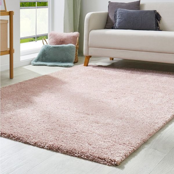 Andiamo Hochflor-Teppich Chicago, rechteckig, Höhe: 40 mm, Uni Farben, weich & kuschelig, ideal im Wohnzimmer & Schlafzimmer