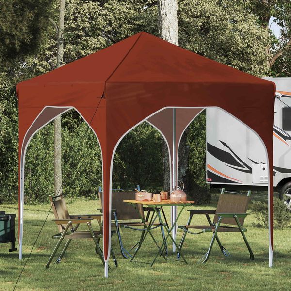 vidaXL Pop-up Partyzelt 194 x 194 x 245 cm Terrakotta 42019820
