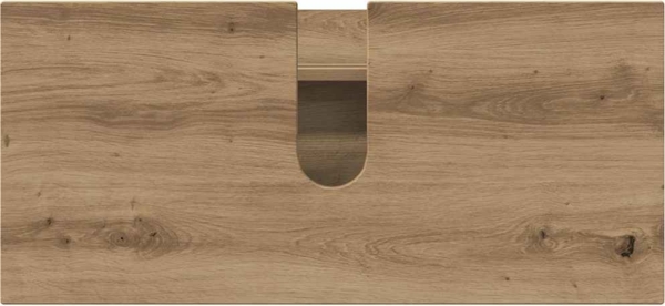 vidaXL Badezimmermöbel-Set 4 pcs Artisan-Eiche Sperrholz und Metall 3393092 Bild 8