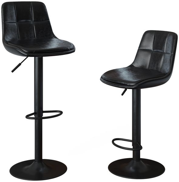 Barhocker 2er Set Sena Schwarz 38.5 x 86 cm Vicco Bild 6